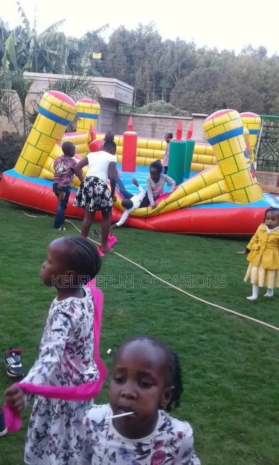 Trampolines and Bouncing Castles for Hir