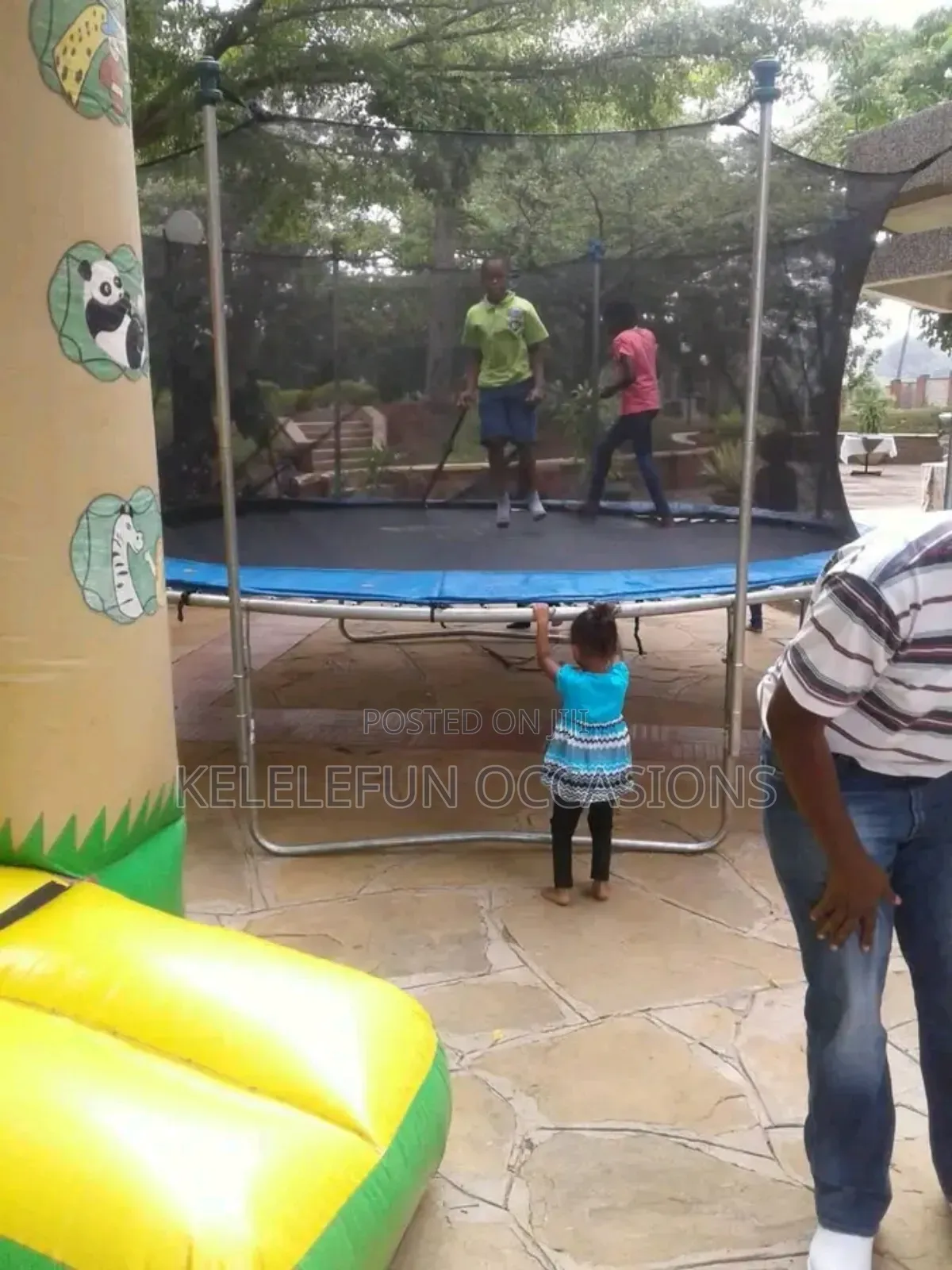 Trampolines and Bouncing Castles for Hir