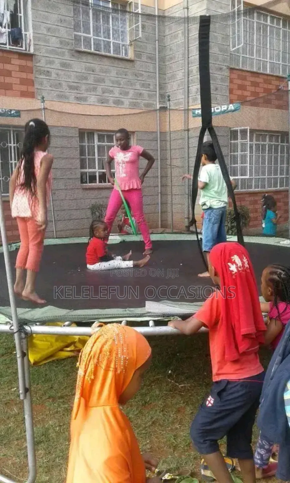 Trampolines and Bouncing Castles for Hir
