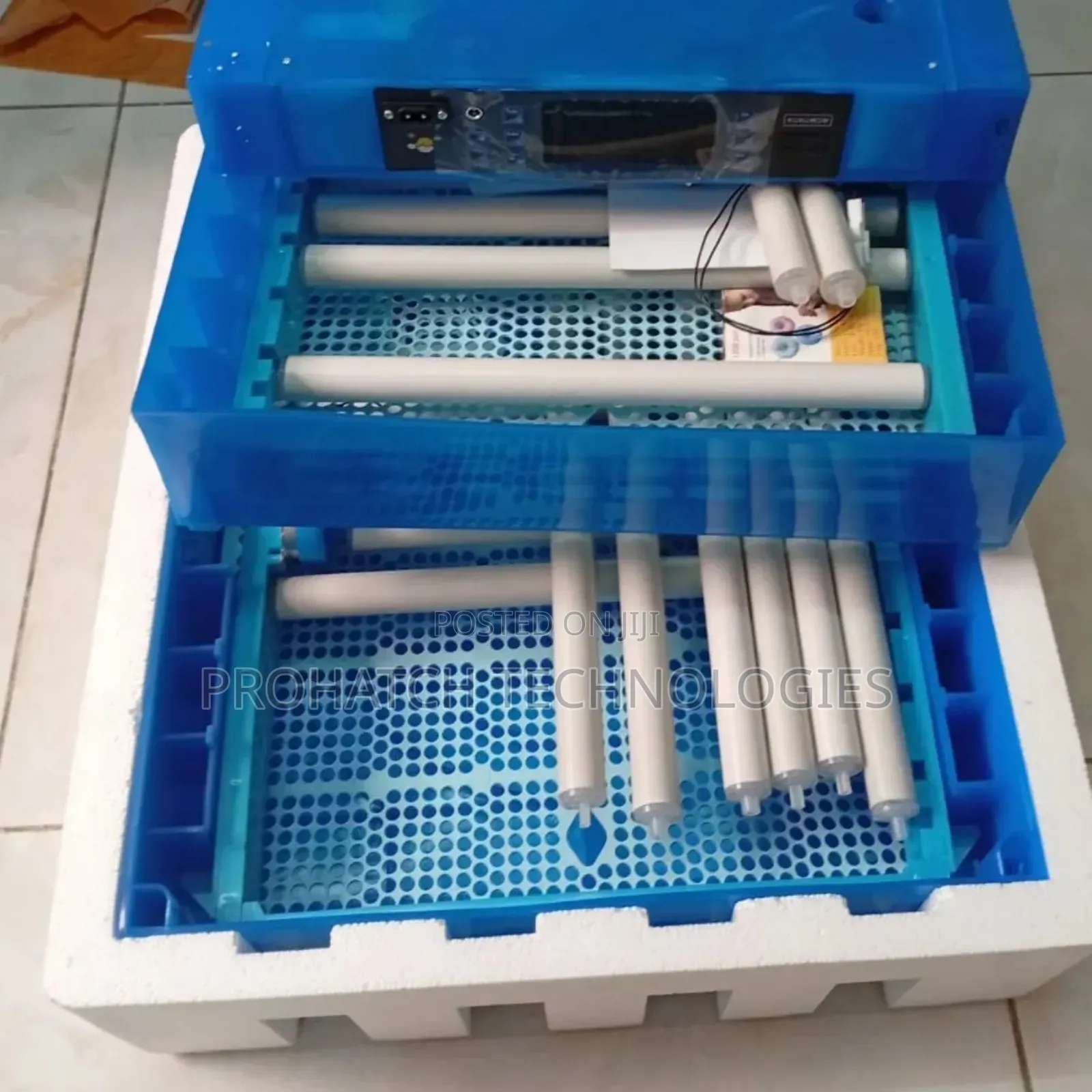 Ac/Dc Automatic Incubator 128 Eggs Capacity