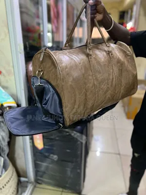*High Quality Leather Duffel Bag