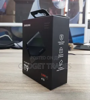 Samsung 4tb T9 Portable SSD (Black)