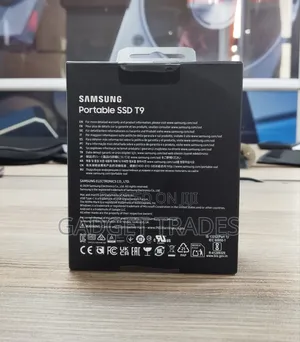 Samsung 4tb T9 Portable SSD (Black)