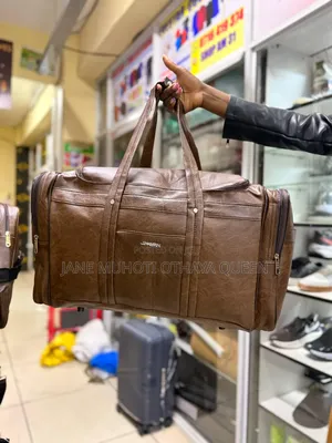 Large Travel Pu Leather Bag