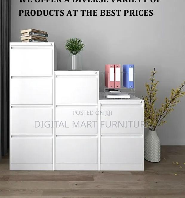 4 Drawer White Modern Modular Furniture - thumbnail 6