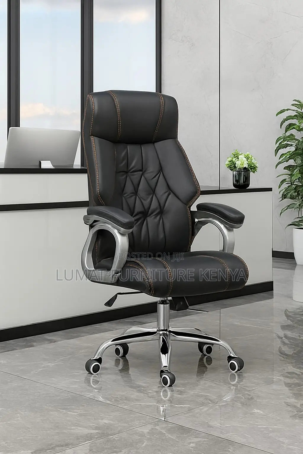 Clerk Office Mid-Back Swivel Chair