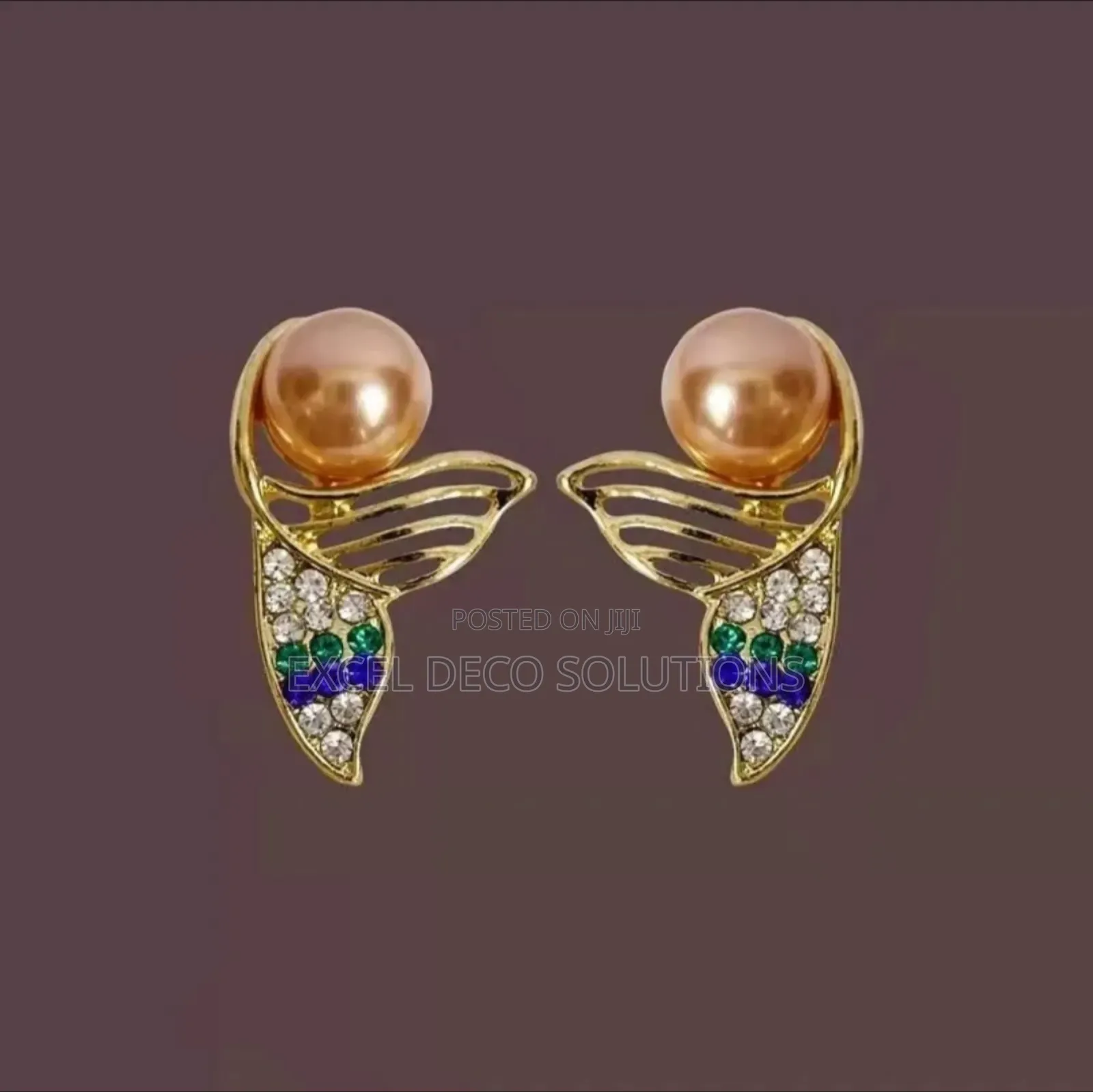 Luxury Bling Stud Earrings