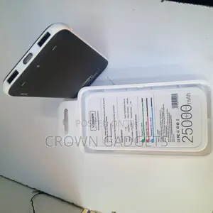 25000mah Veger V11w Power Bank With Flashlight Dual Usb Ports