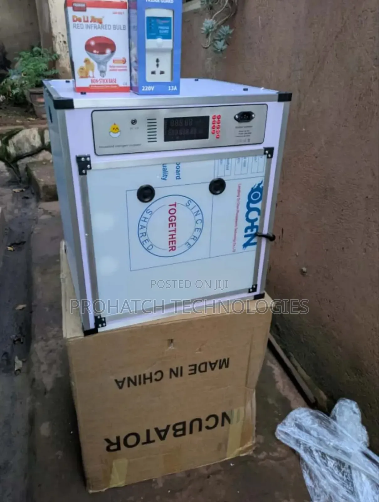 Automatic Ac/Dc Eggs Incubator 204 Capacity