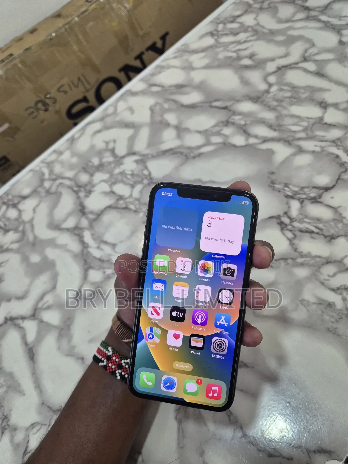 Apple iPhone X 256 GB Black