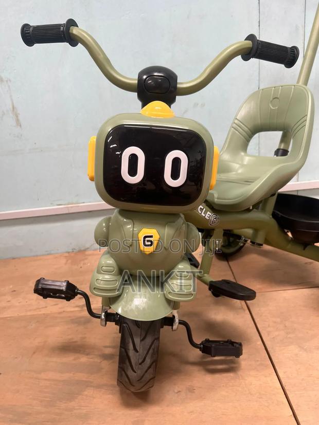 Baby Tricycle .Push Handle - thumbnail 4