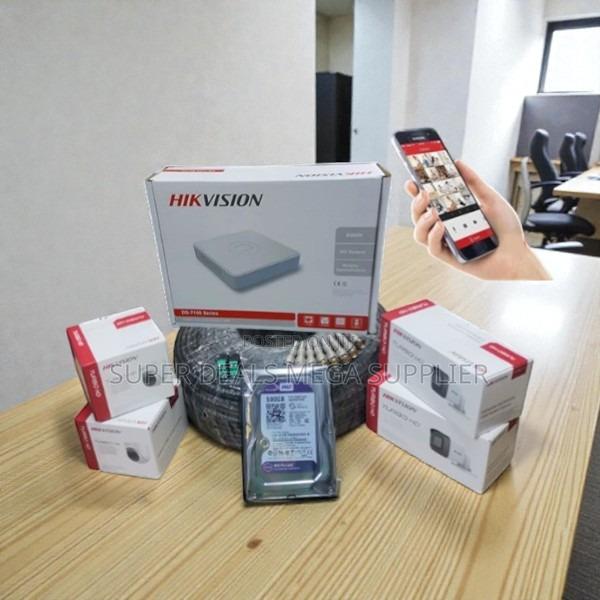 Reliable Quality Hikvision 4 Hd 1080p 2mp CCTV Cameras Full System Kit