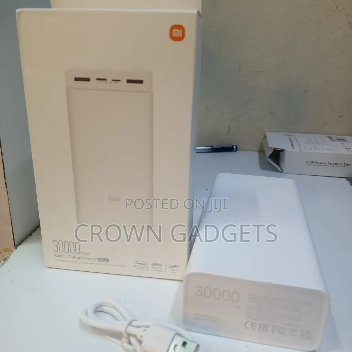 Mi 30000mah Power Bank With 18w Fast Charging Triple Ports
