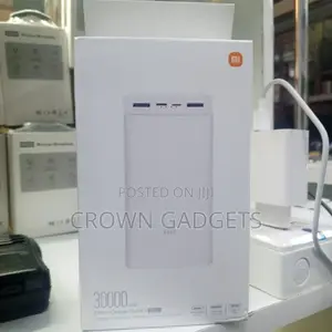 Mi 30000mah Power Bank With 18w Fast Charging Triple Ports