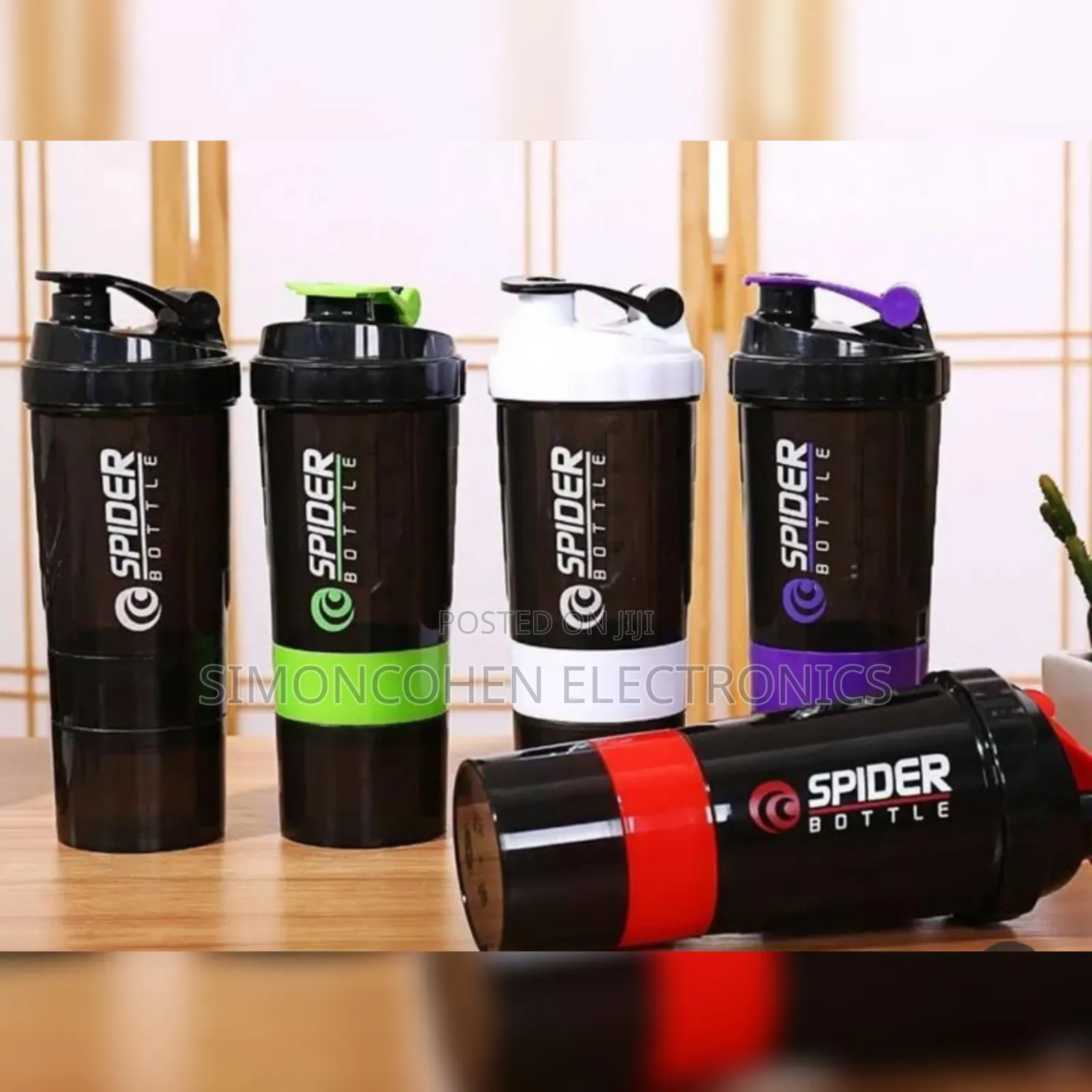 550ml Spider Protein Shaker Bottle