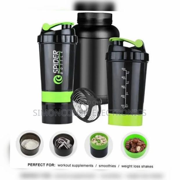 550ml Spider Protein Shaker Bottle - thumbnail 3