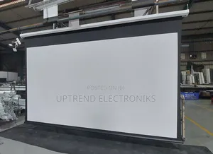 240×240 Cm Projector Screen – Extra-Large, Clear Portable 