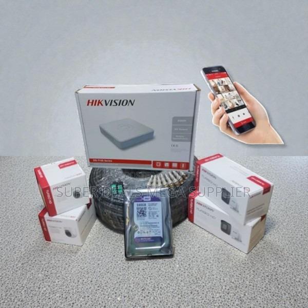 Heavy Duty Hikvision 4 1080p 2mp Resolution CCTV Complete System Kit