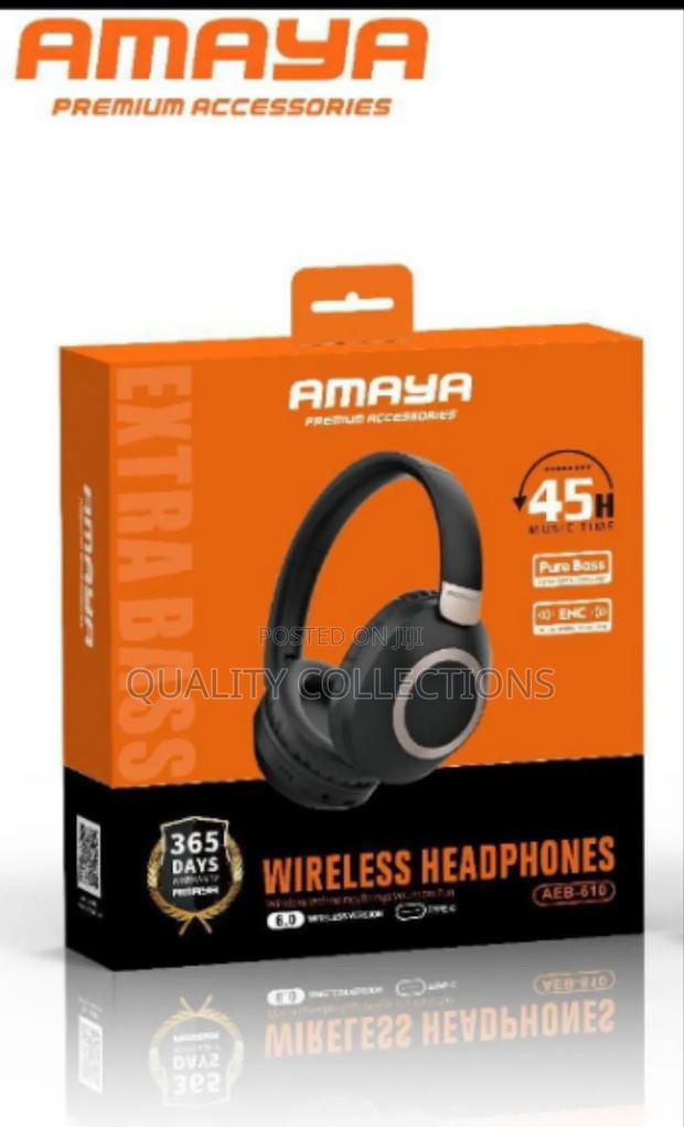 Amaya Wireless Headphones Aeb-610 - thumbnail 2