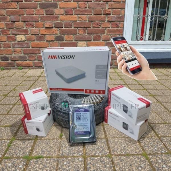 Smart Home Security Hikvision 4 Hd 1080p 2mp CCTV Complete System Kit