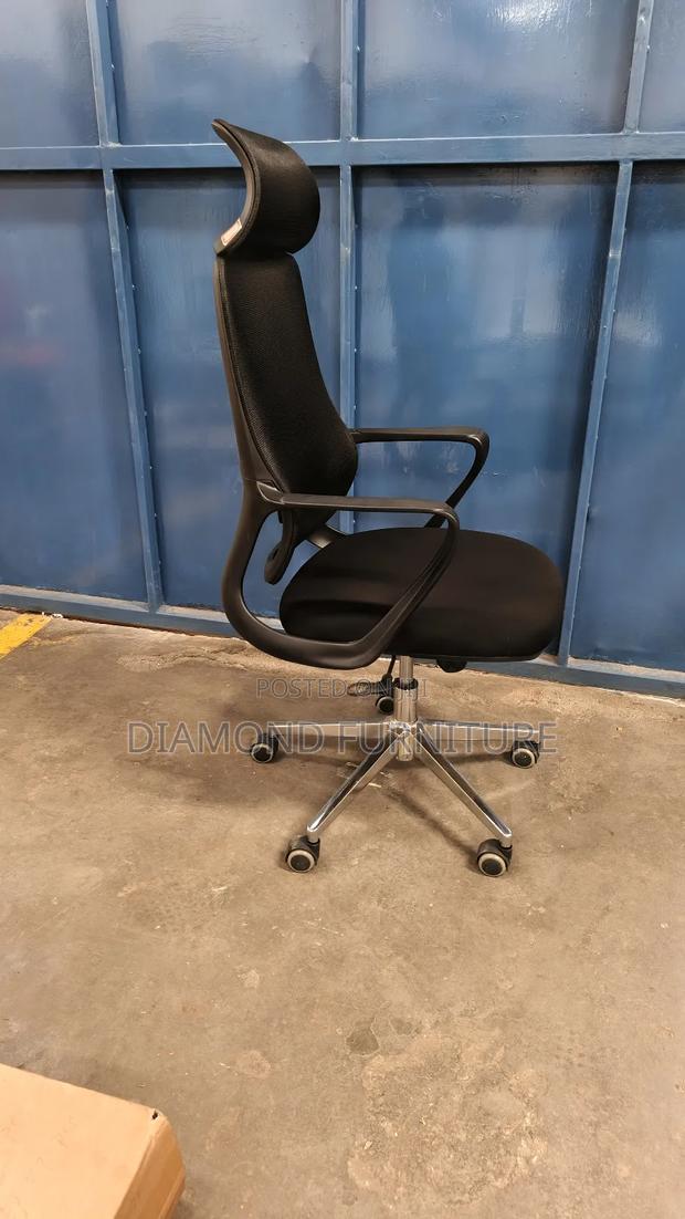 Headrest Mesh Office Chair - thumbnail 3