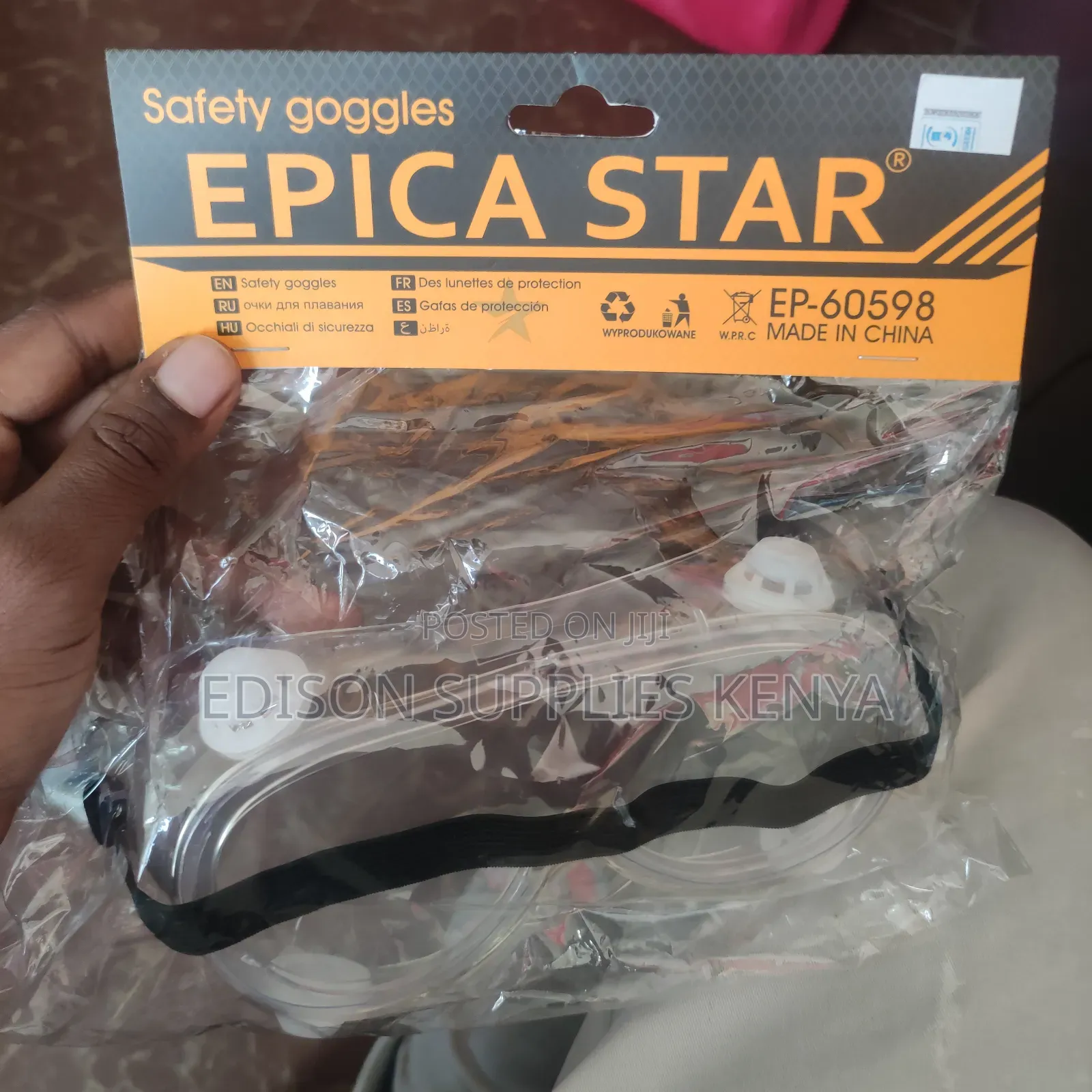 Safety Goggles Eye Wear Protection Anti-fog Protective Safety Glasses