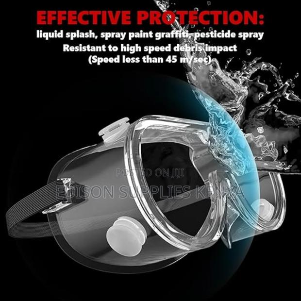 Safety Goggles Eye Wear Protection Anti-fog Protective Safety Glasses - main view