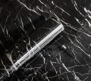 Black Marble Self Adhesive Contact Papers