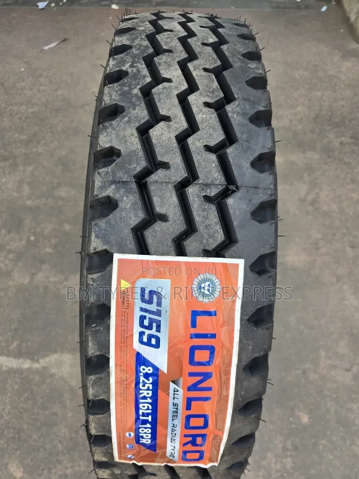 825 R16 Lionlord Tyres (Allposition)
