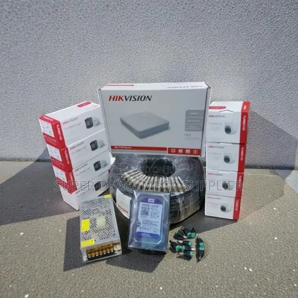 High Quality Hikvision 8 Turbo Hd 1080p 2mp CCTV Cameras Complete Kit