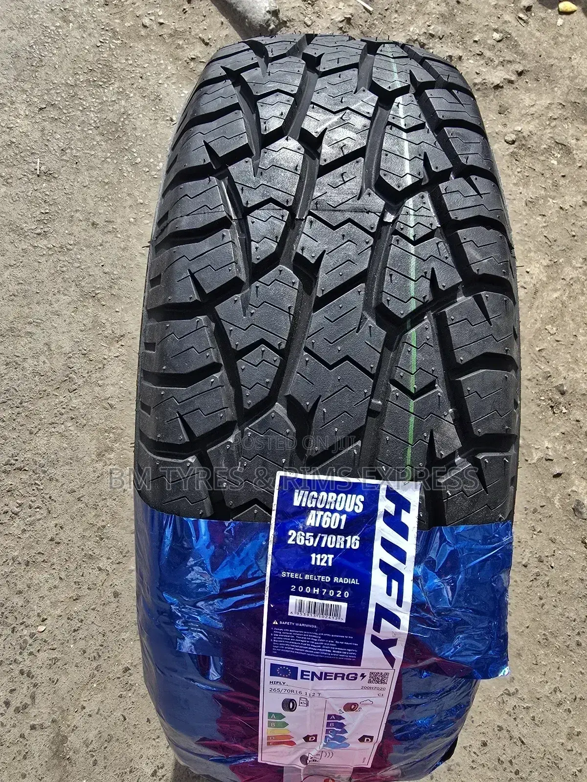 265 /70 R16 Hifly Tyres (All Terrein)