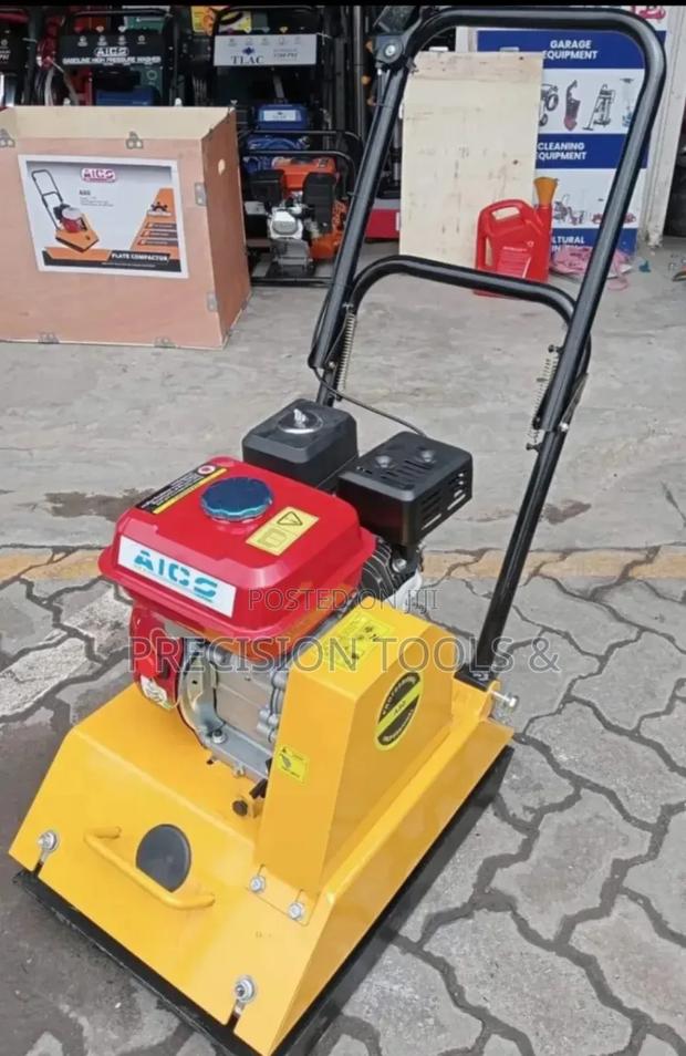 Aico Japan 8 Hp Engine Plate Compactor – 80 Kg Heavy-Duty Vibrator