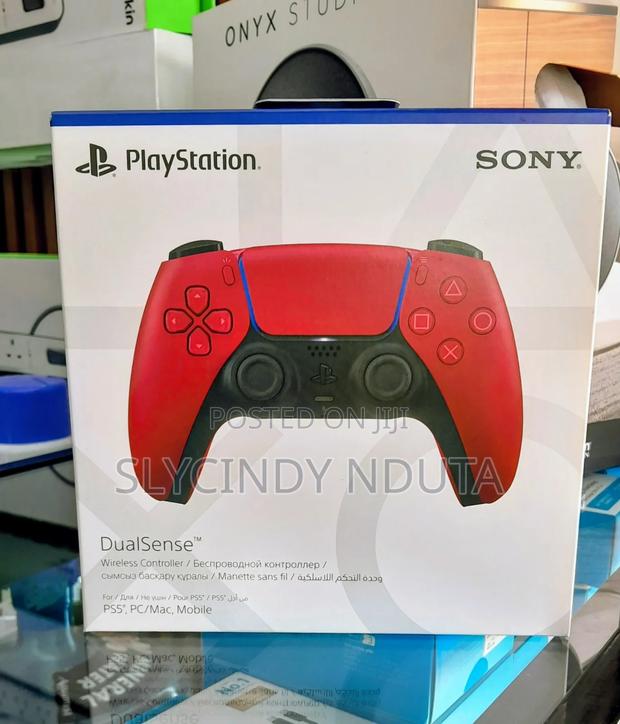 Sony Ps5 Red Controller - main view