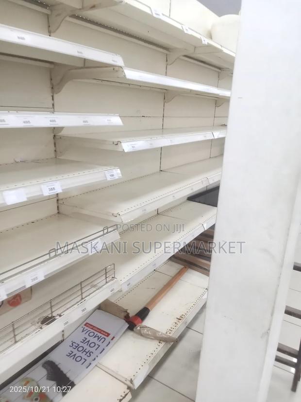 Neat Supermarket Shelves