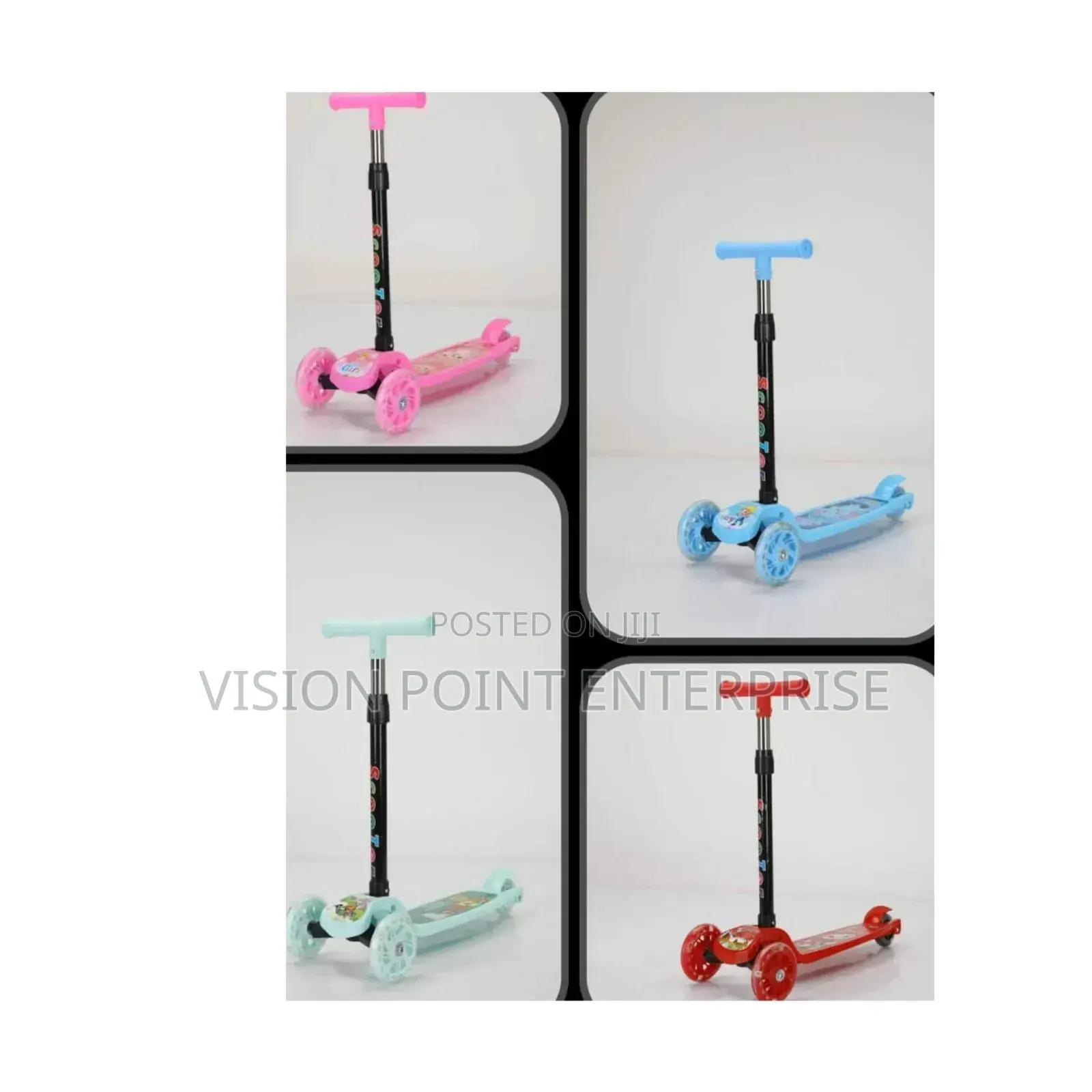 3 Wheels Kids Scooter