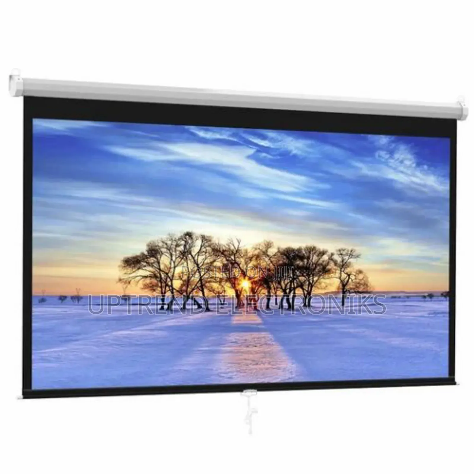 Compact Manual Projector Screen 150×150 – Perfect for Any Setup!