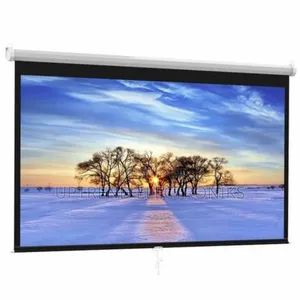 Compact Manual Projector Screen 150×150 – Perfect for Any Setup!