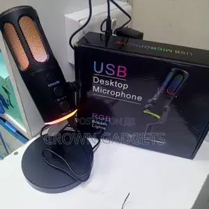 Plug Play RGB Microphone for Pc Ps4 Ps5 Laptop Streaming