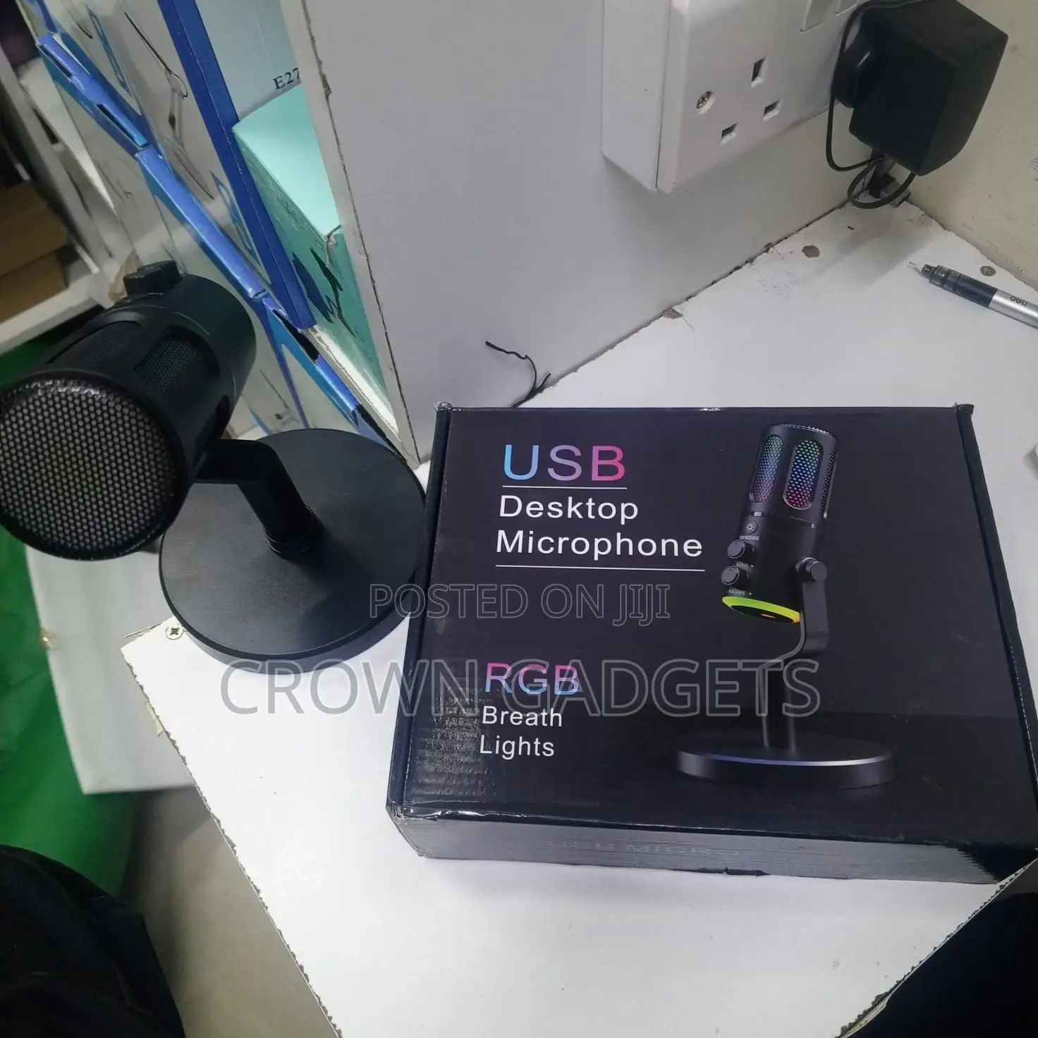 Plug Play RGB Microphone for Pc Ps4 Ps5 Laptop Streaming