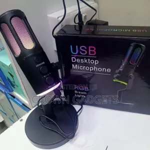 RGB Usb Mic With Noise Reduction Echo for Podcasts Games