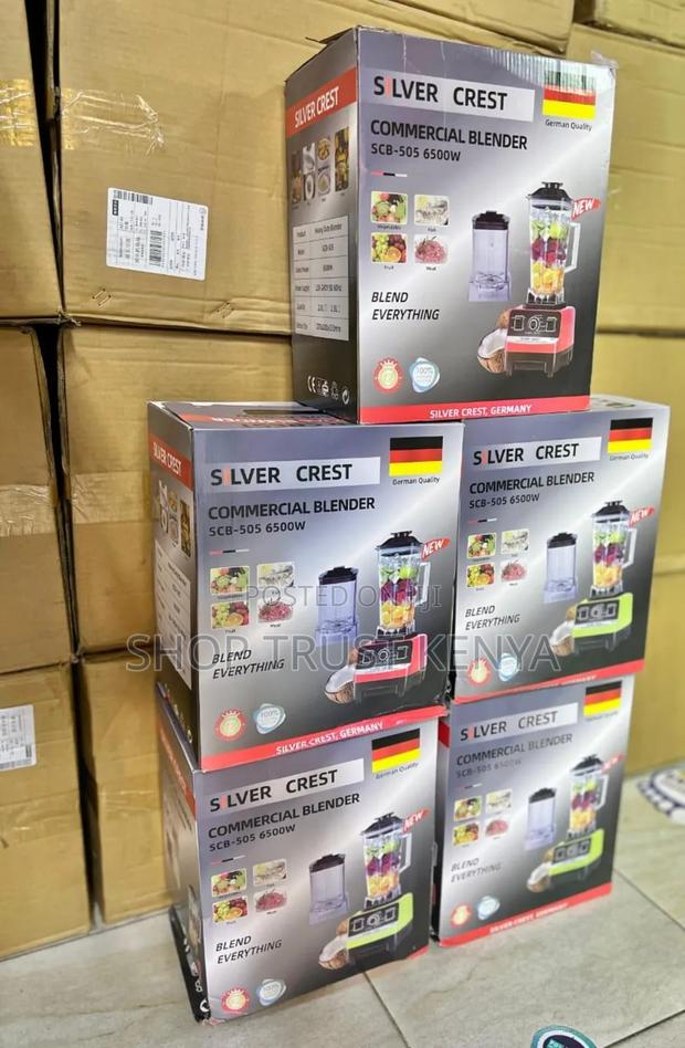 Silver Crest 6500w Commercial Blender - main view