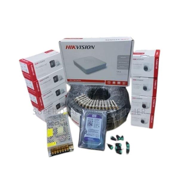 Waterproof Hikvision 8 Turbo Hd 1080p CCTV Cameras Complete System Kit