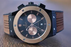 Hublot Classic Fusion Two Tone Rose Gold and Black