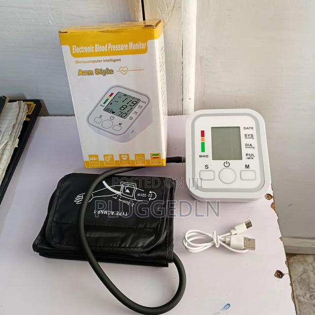 Electronic Blood Pressure Monitor - main view