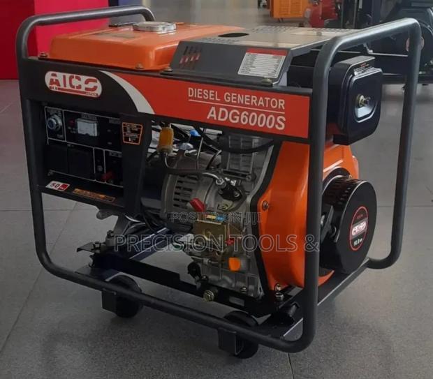 Aico Japan Adg6000s Diesel Generator 7.5 Kva–Air-Cooled Reliable Power