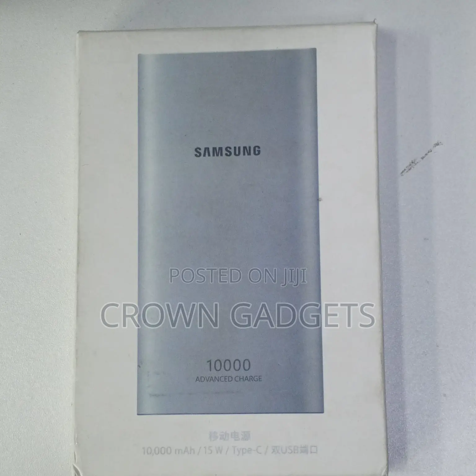 Samsung 10,000mah Portable Charger With Usb-C 15w Fast Charging