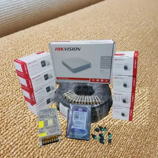 Multi User Access Hikvision 8 Turbo Hd 1080p CCTV Cameras Complete Kit
