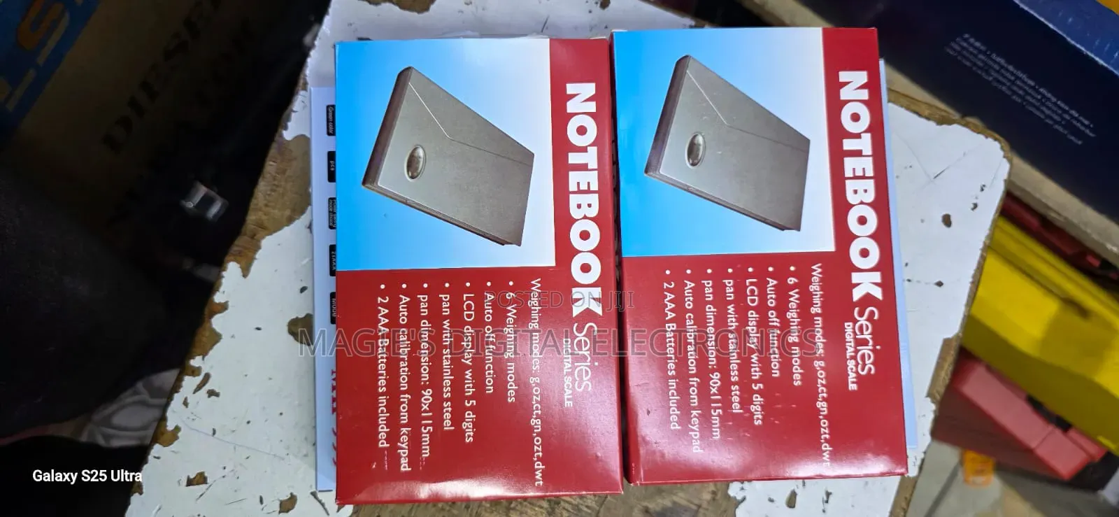 Durable Notebook Scale