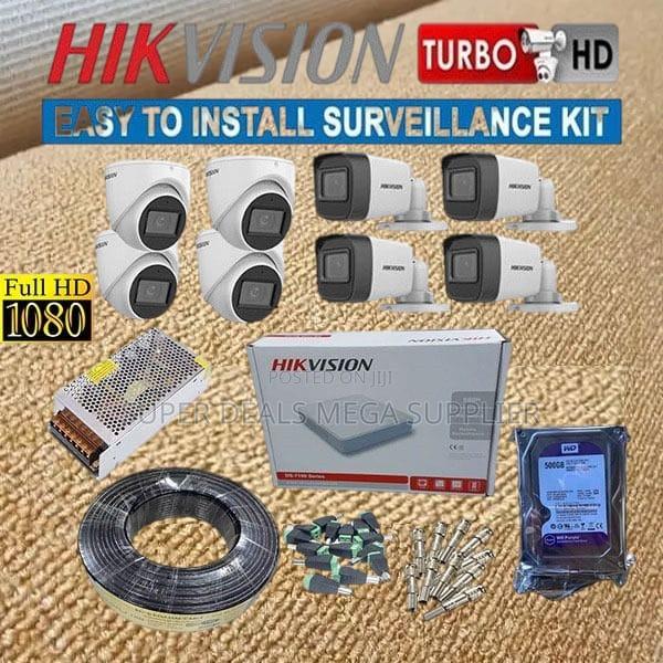 Maintenance Free Hikvision 8 1080p Hd CCTV Cameras Complete System Kit