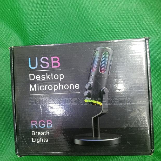 Plug & Play Rgb Condenser Mic For Streaming, Pc & Ps5 - thumbnail 2